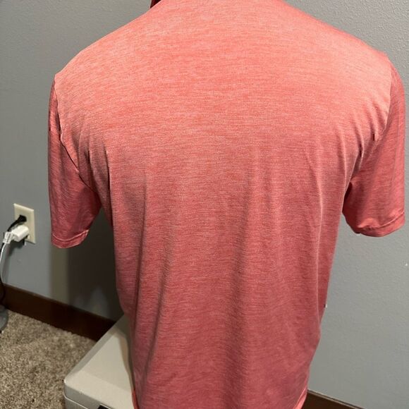 Under Armour The Playoff Polo Mens Medium Short Sleeve with Harvester Logo - Picture 3 of 5